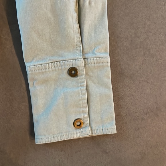 CARVE DESIGNS green military snap button jacket M - Picture 4 of 9